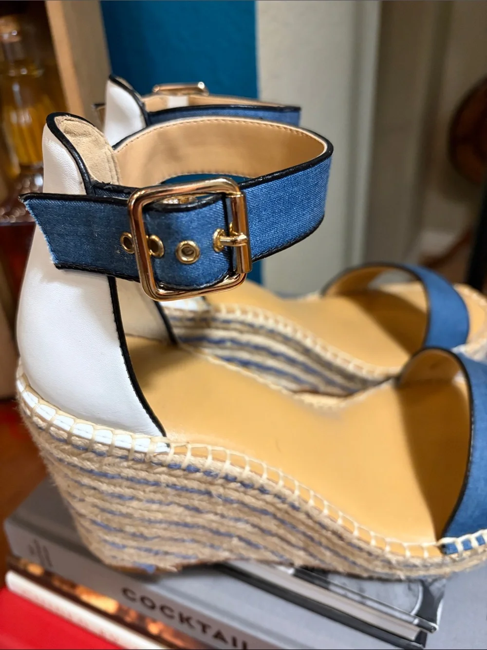 CAbi Parker Espadrille Wedge